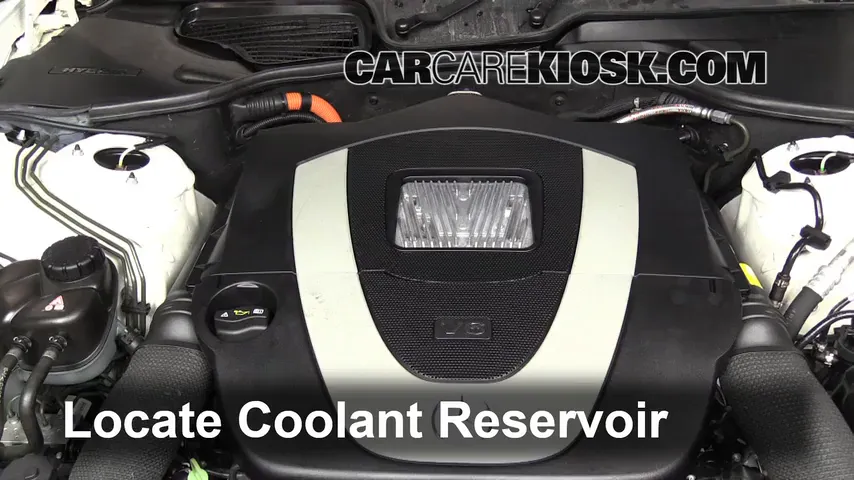 2010 Mercedes-Benz S400 Hybrid 3.5L V6 Coolant (Antifreeze) Flush Coolant
